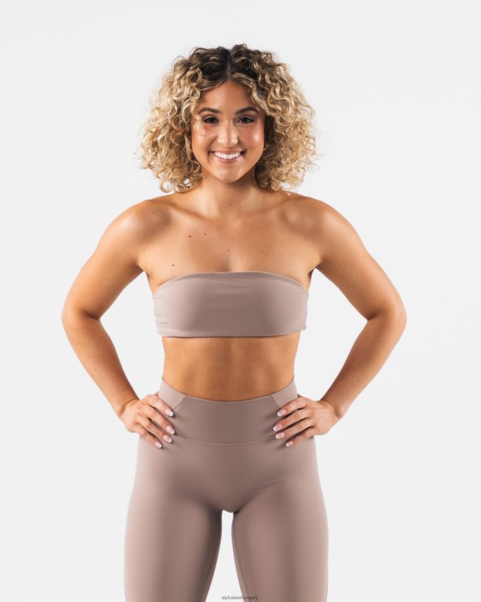ruházat Alphalete aura bandeau homokbarna nők 86B62847