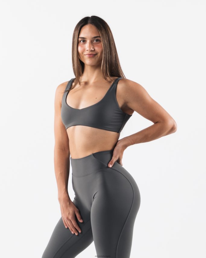 ruházat Alphalete aura faragott melltartó ónszürke nők 86B62852