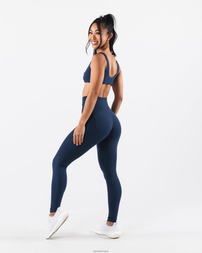 ruházat Alphalete aura faragott melltartó tinta kék nők 86B62838