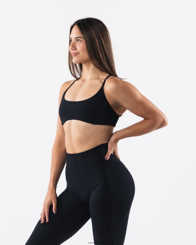 ruházat Alphalete aura pántos melltartó fekete nők 86B62857