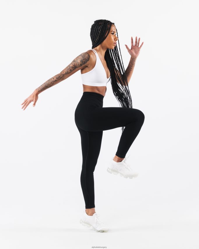 ruházat Alphalete erősít mély v melltartót fehér nők 86B6282