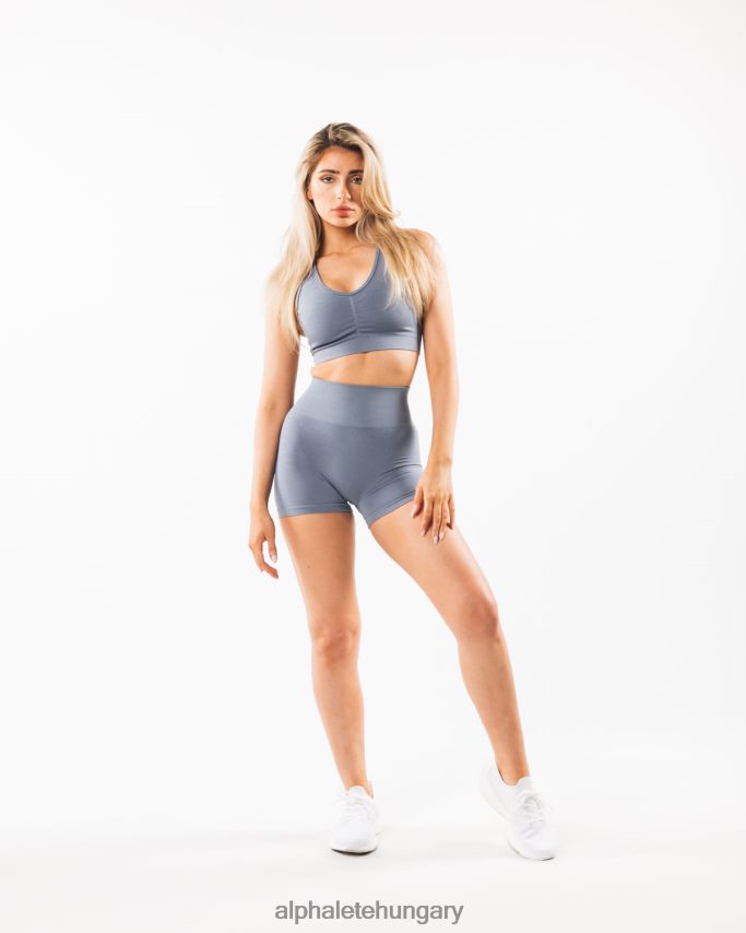 ruházat Alphalete erősíti a melltartót csendes víz kék nők 86B62817