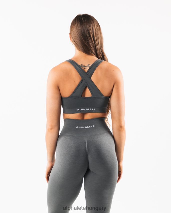 ruházat Alphalete erősíti a melltartót füstszürke nők 86B628113