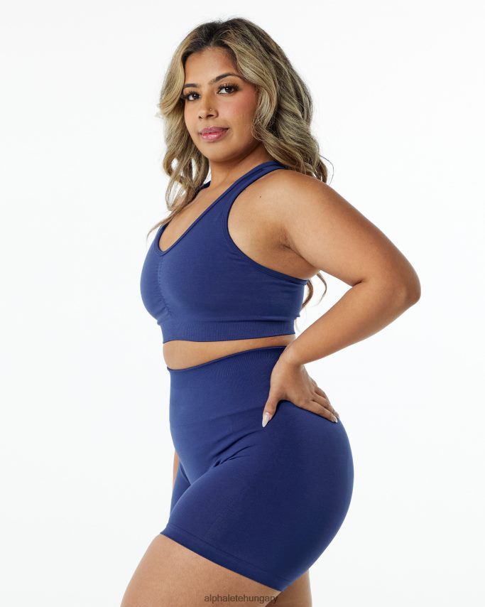 ruházat Alphalete erősíti a melltartót igazi indigókék nők 86B628122