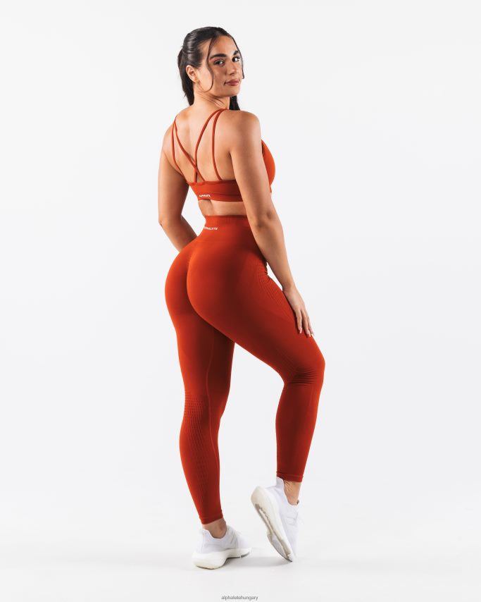 ruházat Alphalete erősítse az excel melltartót szor négyzet piros nők 86B6288