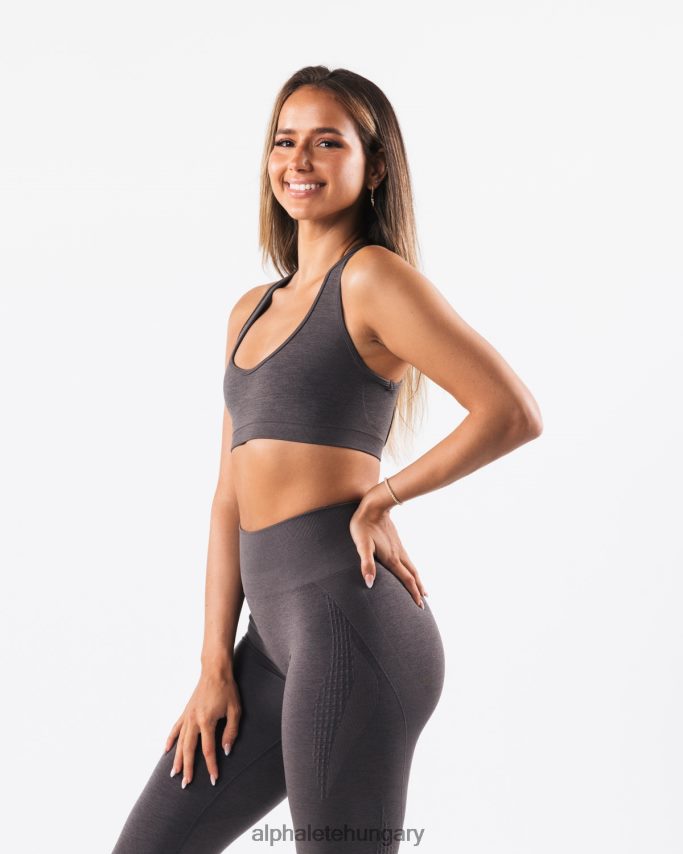 ruházat Alphalete felerősíti a kontúr melltartót ónszürke nők 86B62864