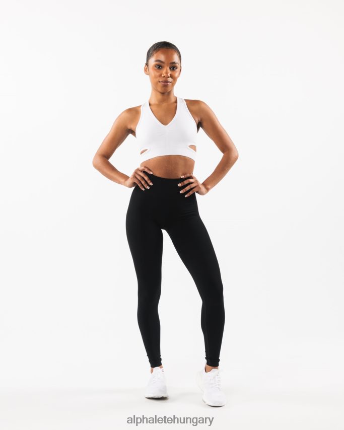 ruházat Alphalete stratus melltartó fehér nők 86B62876